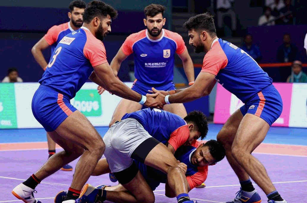 এশিয়ান গেমসে ভারতের সোনালি ডাবল: ইরান প্রতিরোধ গড়লেও কাবাডির আসল সংকট ম্যাটের বাইরে এশিয়ান গেমসে ভারতের সোনালি ডাবল: ইরান প্রতিরোধ গড়লেও কাবাডির আসল সংকট ম্যাটের বাইরে